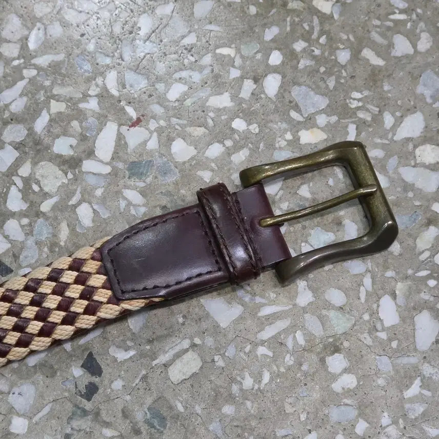 [BUNJANG] MONSIEUR NICOLE Leather Belt / MONSIEUR NICOLE 가죽벨트
