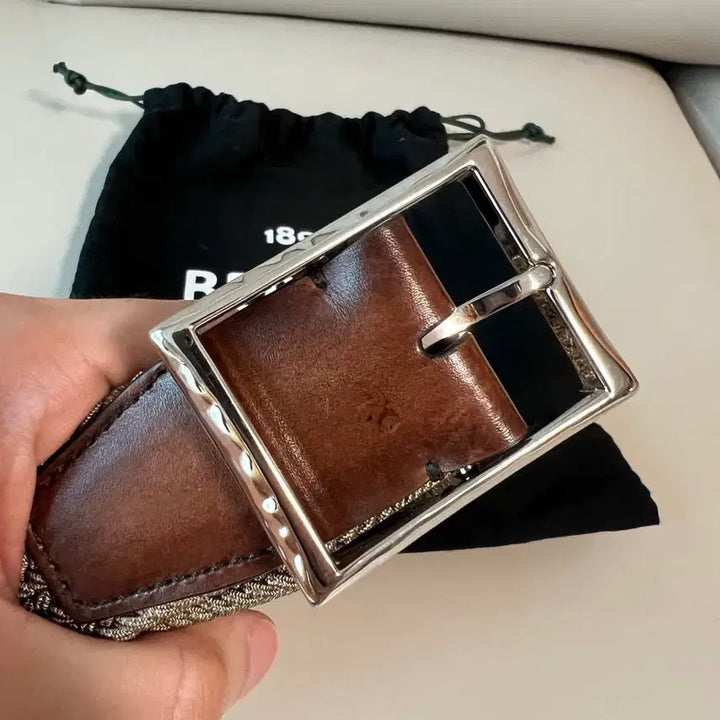 [BUNJANG] Berluti Classic Belt / [85] 벨루티 클래식 벨트