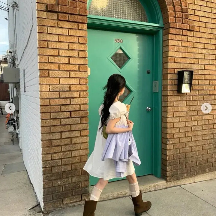 [BUNJANG] Without Summer Aine Mini Dress Ivory / 위드아웃썸머 아인 미니 드레스 아이보리