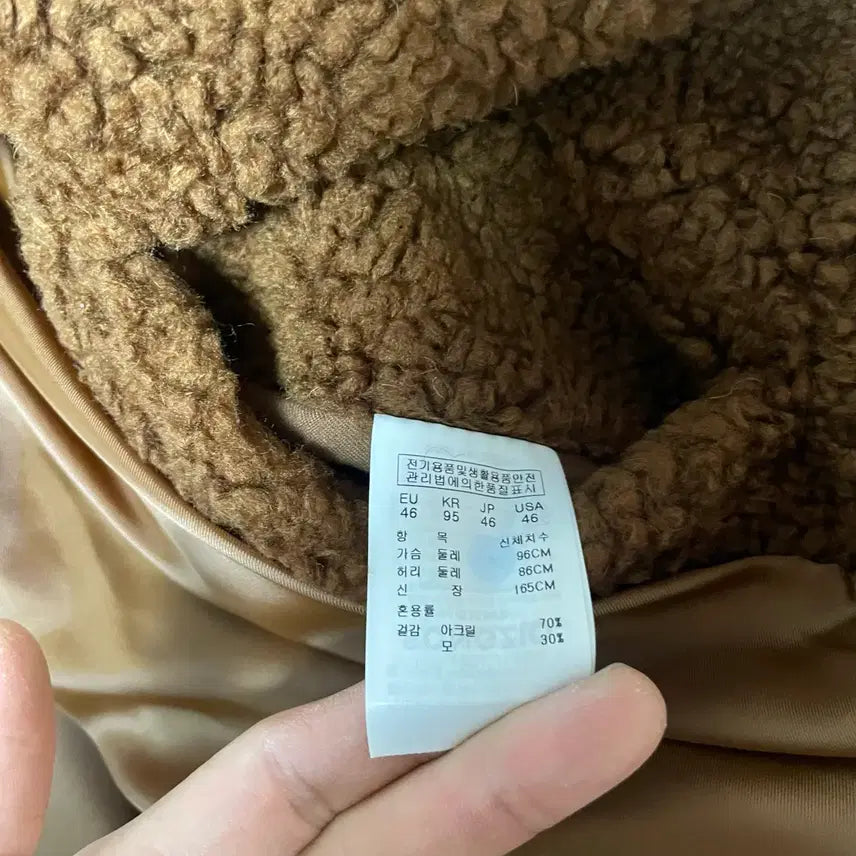[BUNJANG] Songzio Homme Teddy Bear Coat / [46]송지오옴므 테디베어 코트