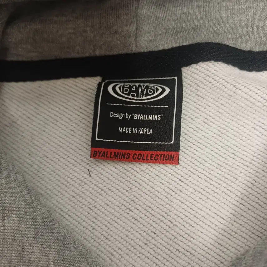 [BUNJANG] BYALLMINS BAMS Logo Hoodie (XL) / 바이올민스(BYALLMINS) BAMS 로고 후드티 (XL/105급)