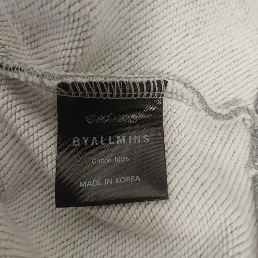 [BUNJANG] BYALLMINS BAMS Logo Hoodie (XL) / 바이올민스(BYALLMINS) BAMS 로고 후드티 (XL/105급)