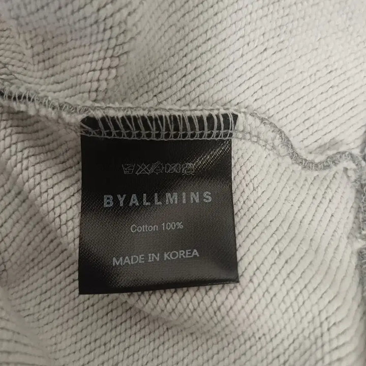 [BUNJANG] BYALLMINS BAMS Logo Hoodie (XL) / 바이올민스(BYALLMINS) BAMS 로고 후드티 (XL/105급)