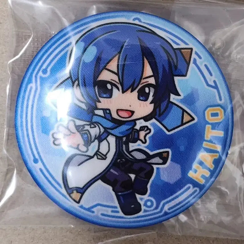 [BUNJANG] Vocaloid Kaito Can Badge / [새 상품] 보컬로이드 카이토 캔 뱃지
