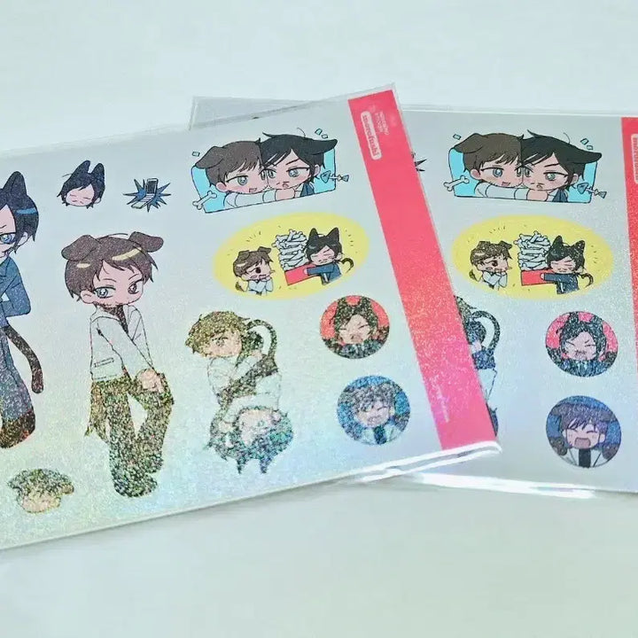 [BUNJANG] Detective Conan Morofushi Brothers Sticker / 명탐정 코난 모로후시 형제 비공굿 스티커