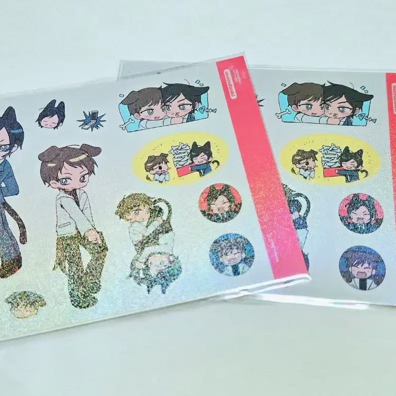 [BUNJANG] Detective Conan Morofushi Brothers Sticker / 명탐정 코난 모로후시 형제 비공굿 스티커