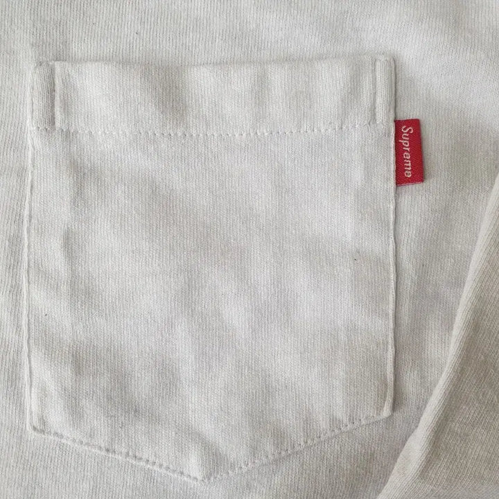 [BUNJANG] Supreme Pocket Long Sleeve T-shirt / 슈프림 포켓 긴팔 티셔츠