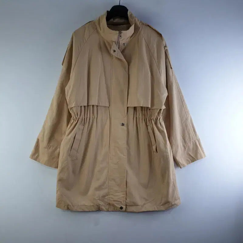 [BUNJANG] Unbranded Beige String Safari Jacket / 여성FREE 베이지 스트링 사파리 자켓 M4021