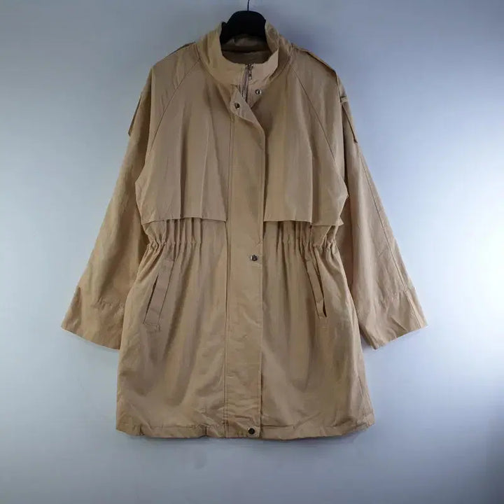 [BUNJANG] Unbranded Beige String Safari Jacket / 여성FREE 베이지 스트링 사파리 자켓 M4021