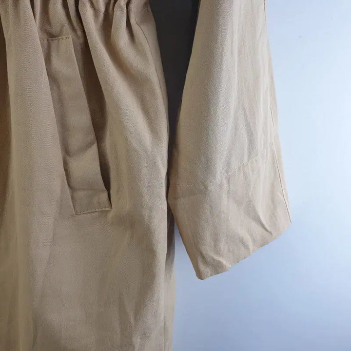 [BUNJANG] Unbranded Beige String Safari Jacket / 여성FREE 베이지 스트링 사파리 자켓 M4021