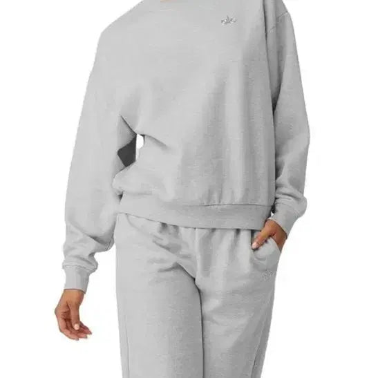 [BUNJANG] Alo Sweatshirt Black/Gray Unisex / 정품새상품>Alo 알로 맨투맨 블랙/그레이(남여공용)