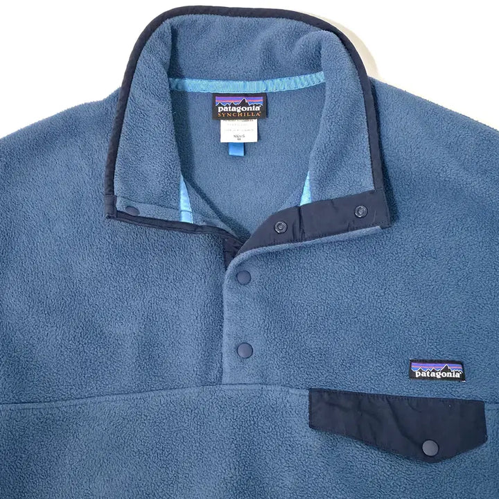 [BUNJANG] Patagonia Synchilla Snap-T Fleece Pullover / [M] 파타고니아 신칠라 스냅티 블루
