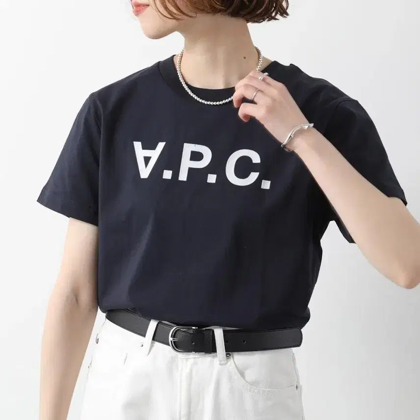[BUNJANG] A.P.C. VPC Logo Short Sleeve T-shirt / NA32정품새상품>아페쎄 VPC 로고 반팔 티셔츠