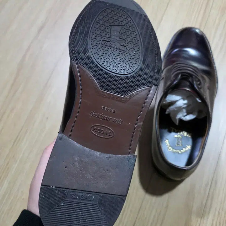 [SOLD OUT] 리갈 버건디 남성 정장화 265