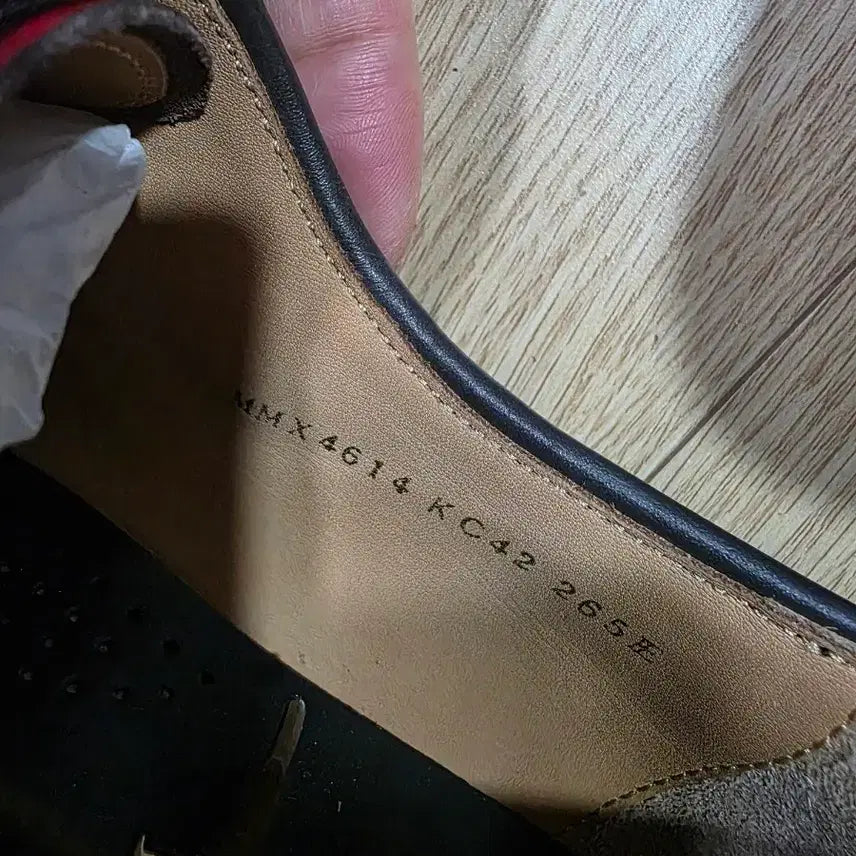 [SOLD OUT] 리갈 버건디 남성 정장화 265
