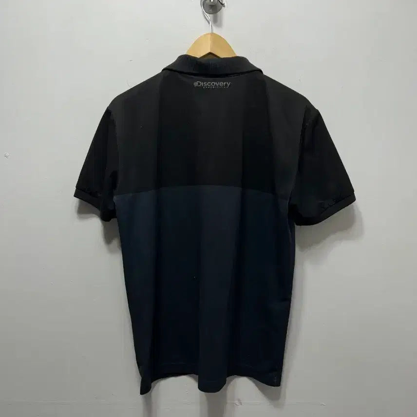 [BUNJANG] Discovery Expedition Black Polo Shirt L / 디스커버리 익스페디션 블랙 반팔 카라티 L