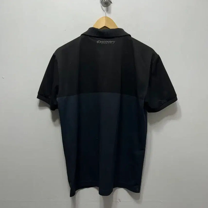 [BUNJANG] Discovery Expedition Black Polo Shirt L / 디스커버리 익스페디션 블랙 반팔 카라티 L
