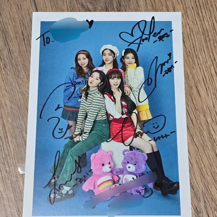 [BUNJANG] Woo!ah! Signed Photo / 우아 wooah 싸인 포토