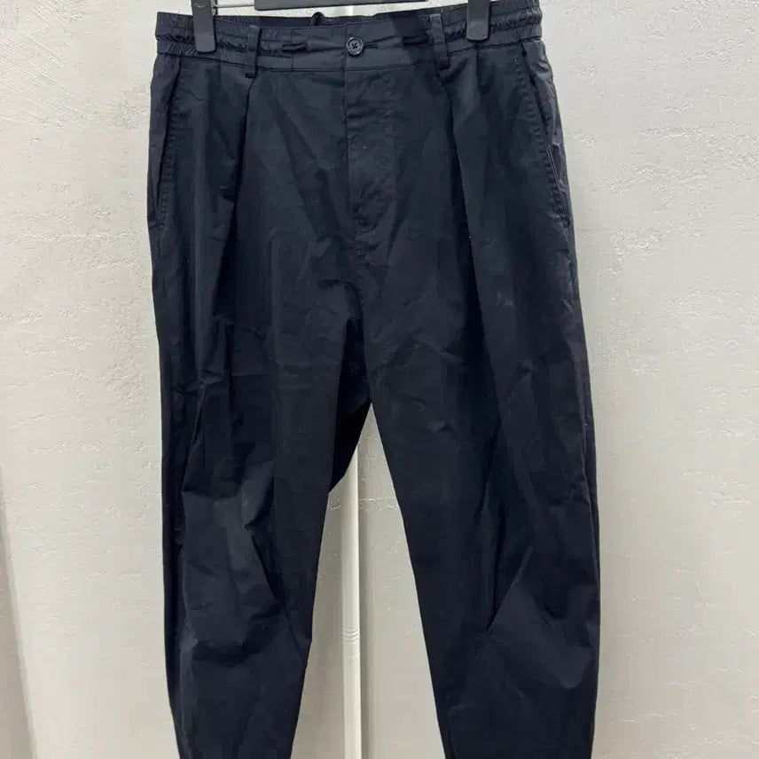 [BUNJANG] Songzio Black Pleated Wide Slacks 30 / Songzio 검정색 핀턱 와이드 슬랙스 30