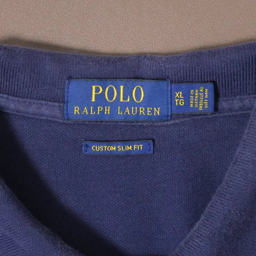 [BUNJANG] Polo Ralph Lauren Navy PK Short Sleeve / Polo 폴로 랄프로렌 네이비 PK 반팔