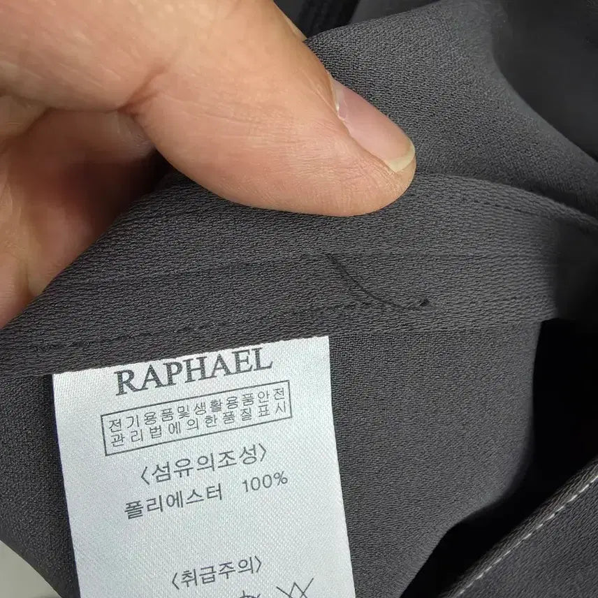 [BUNJANG] Charcoal Hooded Cape Shirt Blouse / 차콜색 후드 망토셔츠