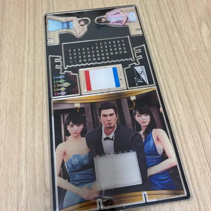 [BUNJANG] Yakuza Kiwami 2 Acrylic Calendar / 용과같이 극2 아크릴 캘린더 (쿠지 E상)