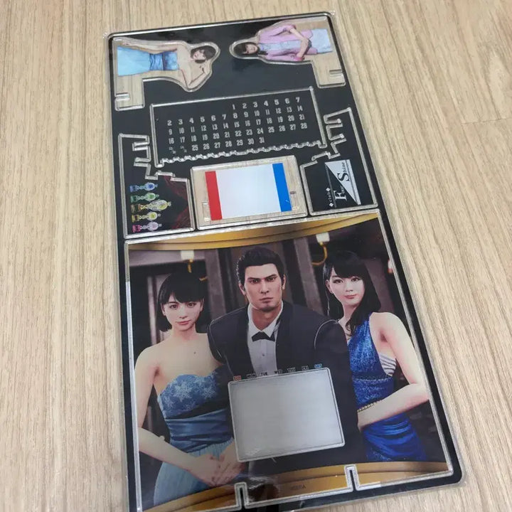 [BUNJANG] Yakuza Kiwami 2 Acrylic Calendar / 용과같이 극2 아크릴 캘린더 (쿠지 E상)
