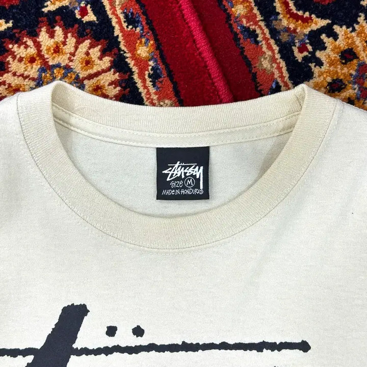 [BUNJANG] Stussy World Tour Long Sleeve Shirt M / 스투시 월드투어 롱슬리브M