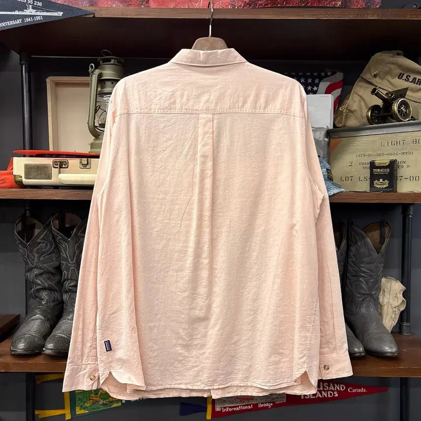 [BUNJANG] Patagonia Organic Cotton Utility Linen Shirt / 파타고니아 오가닉코튼 유틸리티 린넨셔츠 지퍼포켓 N958