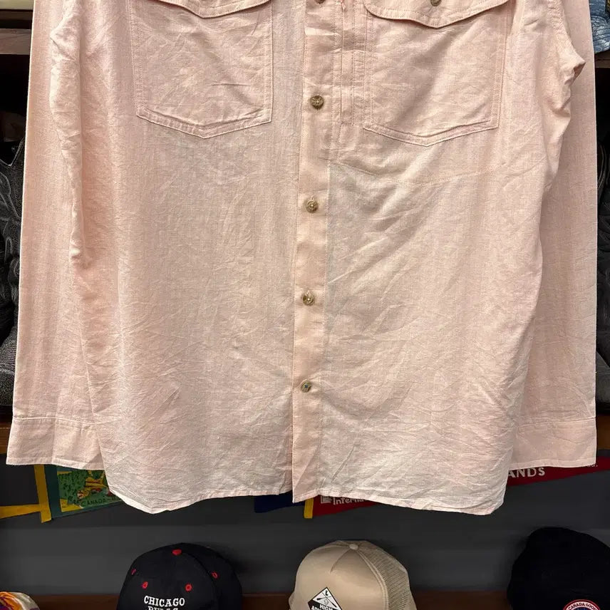 [BUNJANG] Patagonia Organic Cotton Utility Linen Shirt / 파타고니아 오가닉코튼 유틸리티 린넨셔츠 지퍼포켓 N958