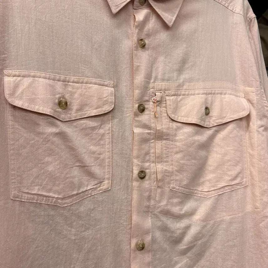 [BUNJANG] Patagonia Organic Cotton Utility Linen Shirt / 파타고니아 오가닉코튼 유틸리티 린넨셔츠 지퍼포켓 N958