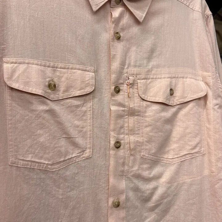[BUNJANG] Patagonia Organic Cotton Utility Linen Shirt / 파타고니아 오가닉코튼 유틸리티 린넨셔츠 지퍼포켓 N958