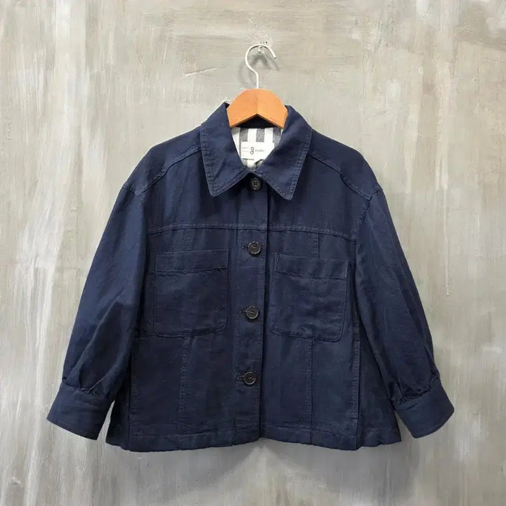 [BUNJANG] G Studio Ji Chun-hee Linen Crop Jacket (M) / g스튜디오 지춘희 린넨 크롭 자켓/여성(M)/ST2720/새상품수준