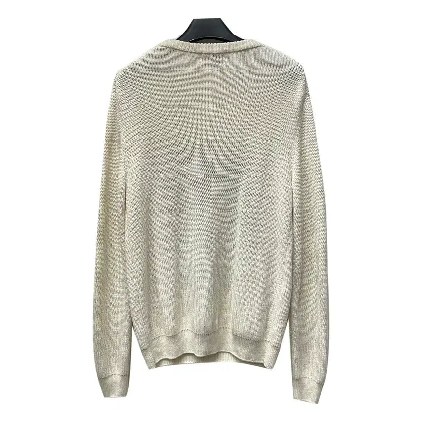 [BUNJANG] Solid Homme Graphic Wool Knit Sweater / 솔리드옴므 그래픽 울 니트 105