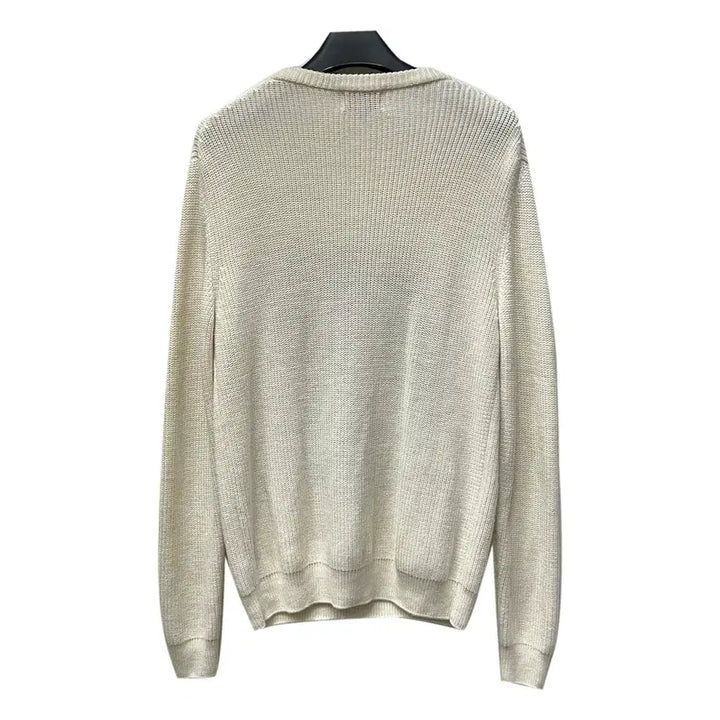 [BUNJANG] Solid Homme Graphic Wool Knit Sweater / 솔리드옴므 그래픽 울 니트 105