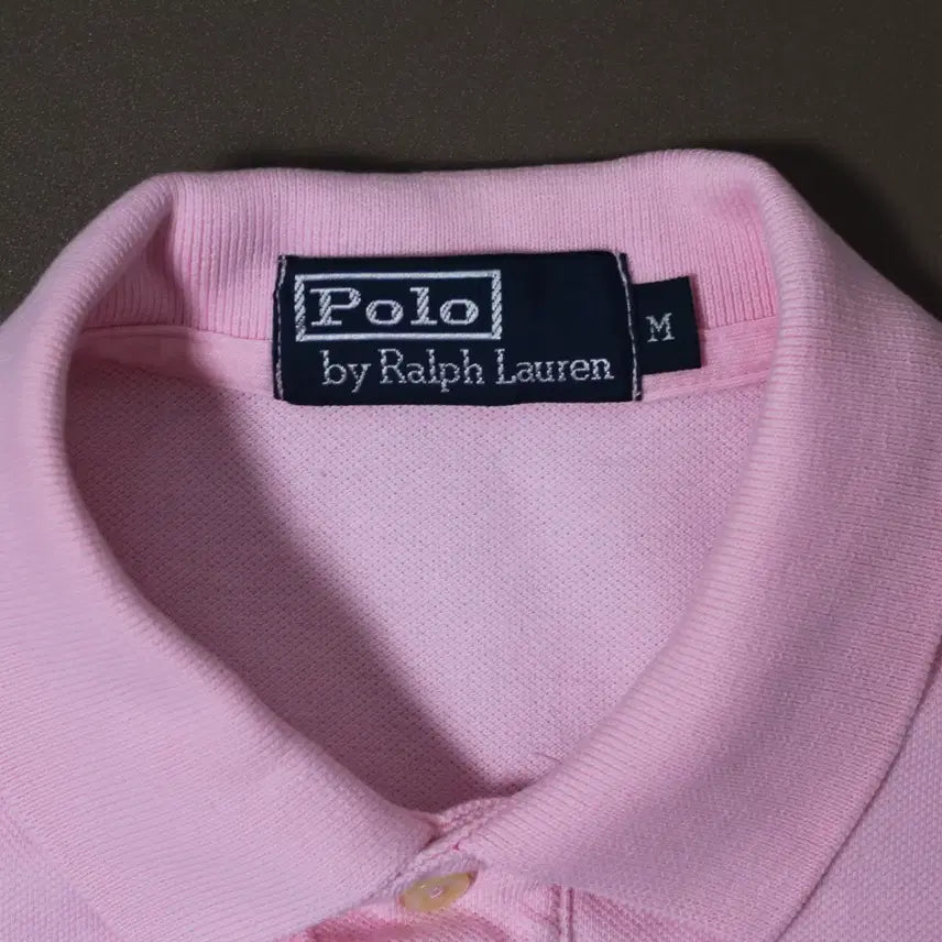 [BUNJANG] Polo Ralph Lauren Pink PK Short Sleeve Shirt / Polo 폴로 랄프로렌 핑크 PK 반팔
