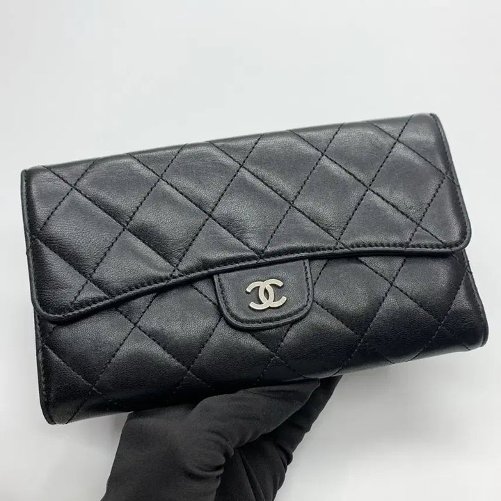 [BUNJANG] Chanel Classic Flap Long Wallet Lambskin / 267000865 샤넬 클래식 플랩 장지갑 램스킨 11번대