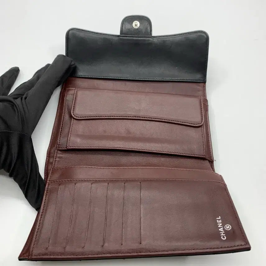 [BUNJANG] Chanel Classic Flap Long Wallet Lambskin / 267000865 샤넬 클래식 플랩 장지갑 램스킨 11번대