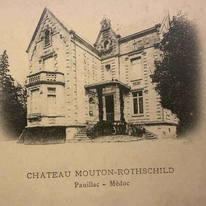 [BUNJANG] Chateau Mouton Rothschild 1900s Vintage Print / 1900년 - 프랑스 보르도 샤토 무통 로칠드 - W. F.의 인쇄물