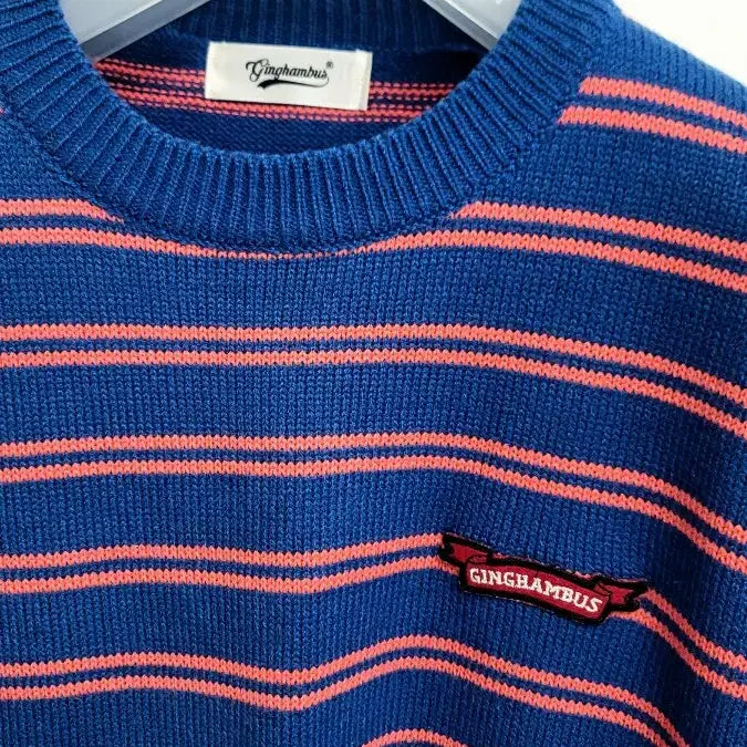 [BUNJANG] Ginghambus Striped Knit Sweater / Ginghambus 스트라이프 니트