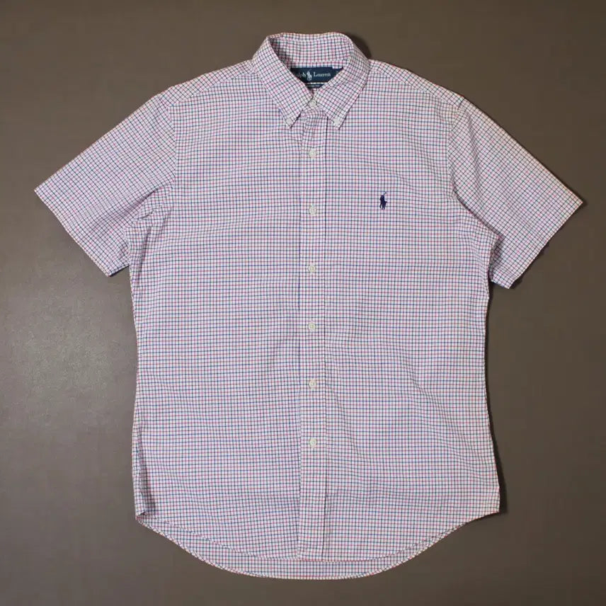 [BUNJANG] Polo Ralph Lauren Gingham Short Sleeve Shirt / Polo 폴로 랄프로렌 깅엄 반팔 셔츠