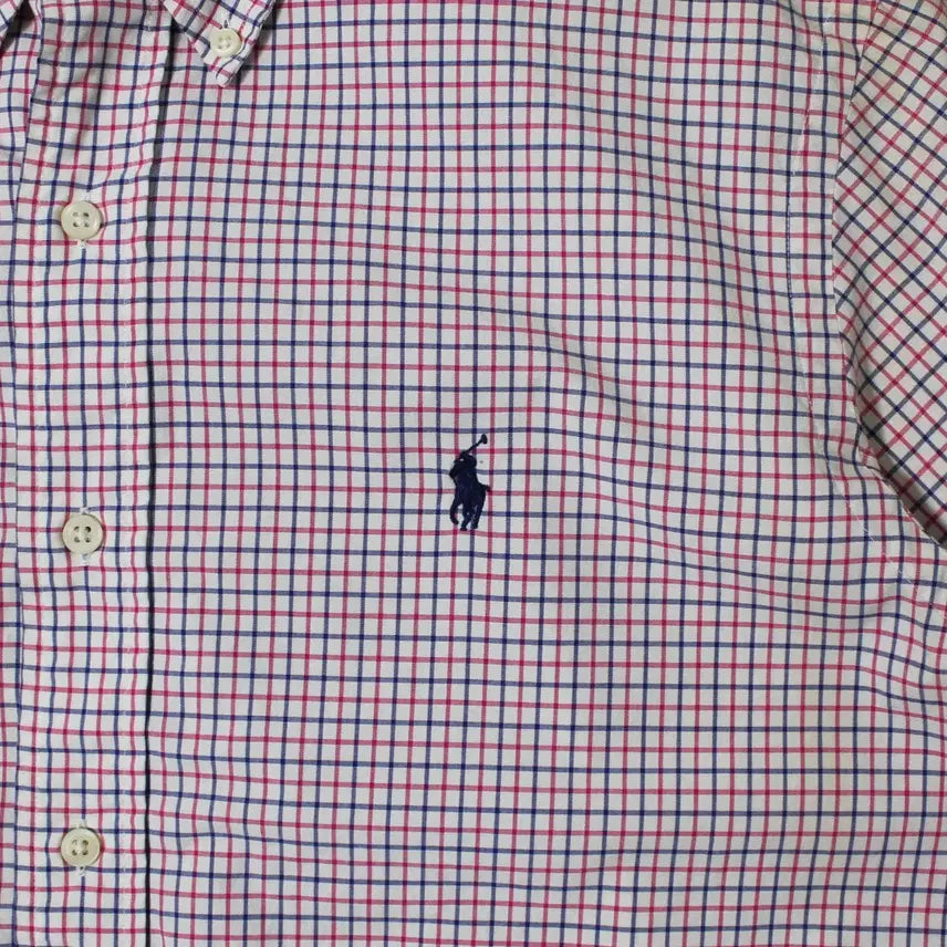 [BUNJANG] Polo Ralph Lauren Gingham Short Sleeve Shirt / Polo 폴로 랄프로렌 깅엄 반팔 셔츠
