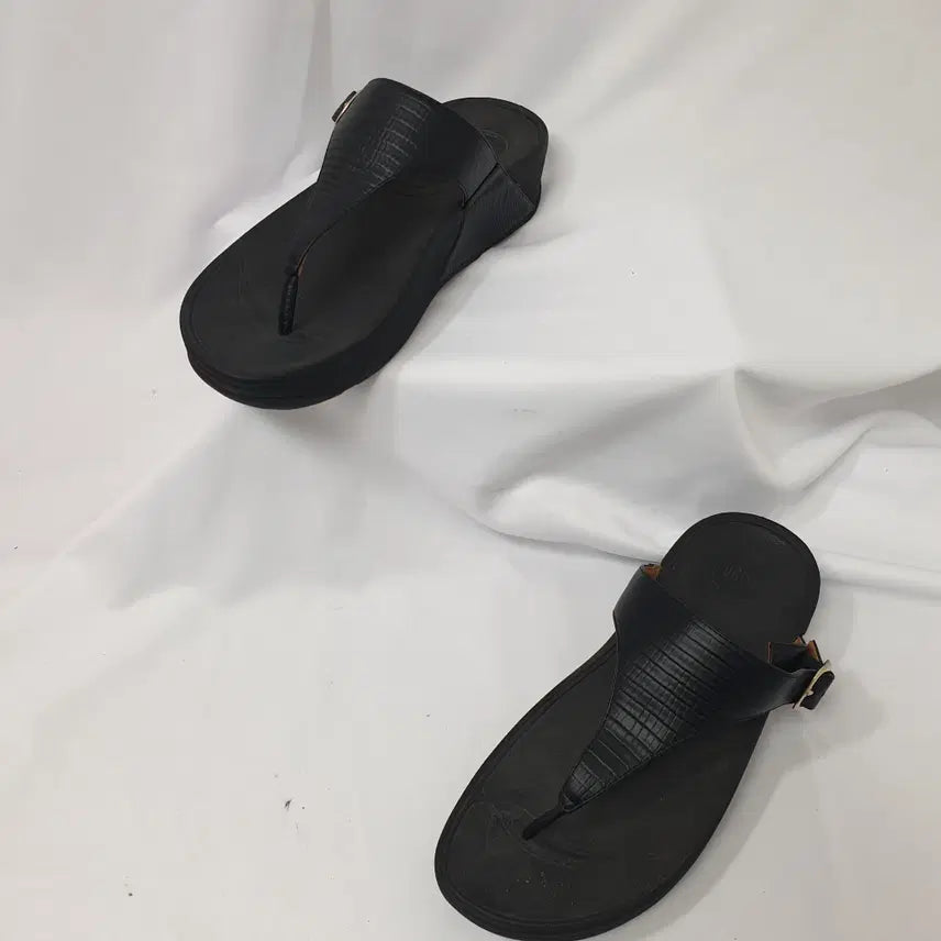 [BUNJANG] FitFlop The Skinny Flip-Flop Sandals / 빈티지하서 250 핏플랍 더 스키니 쪼리 샌들 슬리퍼 슬라이드