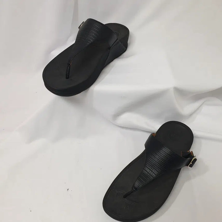 [BUNJANG] FitFlop The Skinny Flip-Flop Sandals / 빈티지하서 250 핏플랍 더 스키니 쪼리 샌들 슬리퍼 슬라이드