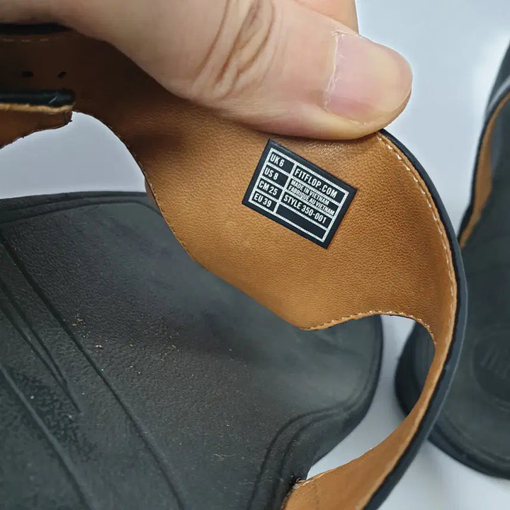 [BUNJANG] FitFlop The Skinny Flip-Flop Sandals / 빈티지하서 250 핏플랍 더 스키니 쪼리 샌들 슬리퍼 슬라이드