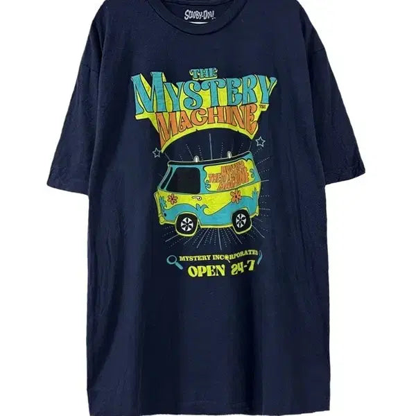 [SOLD OUT] [L] SCOOBY DOO 미스터리머신 카툰 빈티지 반팔티