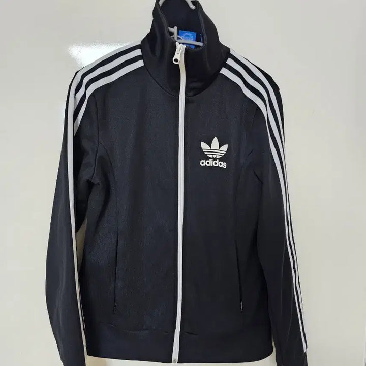 [BUNJANG] Adidas Three Stripes Black Track Top (S) / 아디다스 삼선 블랙 트랙탑 s