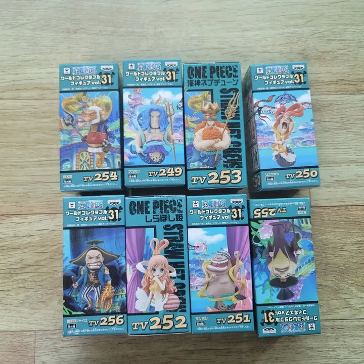 [SOLD OUT] 원피스 월드 콜렉터블 피규어 넵튠, 시라호시 등 용궁 8종