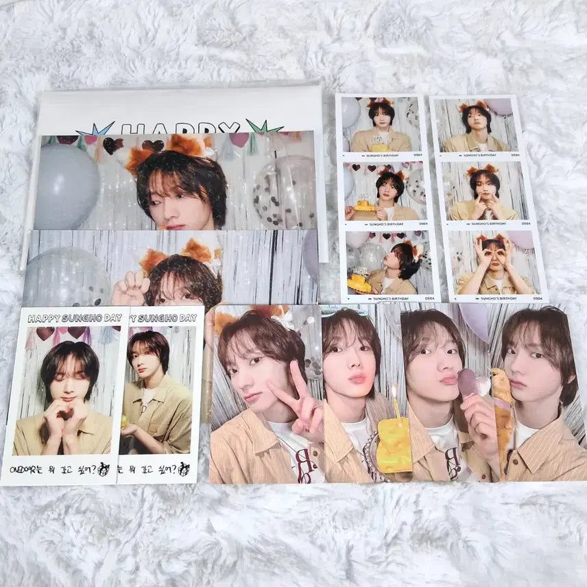[BUNJANG] BOYNEXTDOOR SungHo Birthday MD Photocard Bundle Set / 보이넥스트도어 보넥도 2024 성호 생일 엠디 포토세트 포카세트 양도