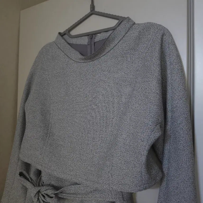 [BUNJANG] JJ JIGOTT Ribbon Tweed Dress / jj지고트 리본 원피스